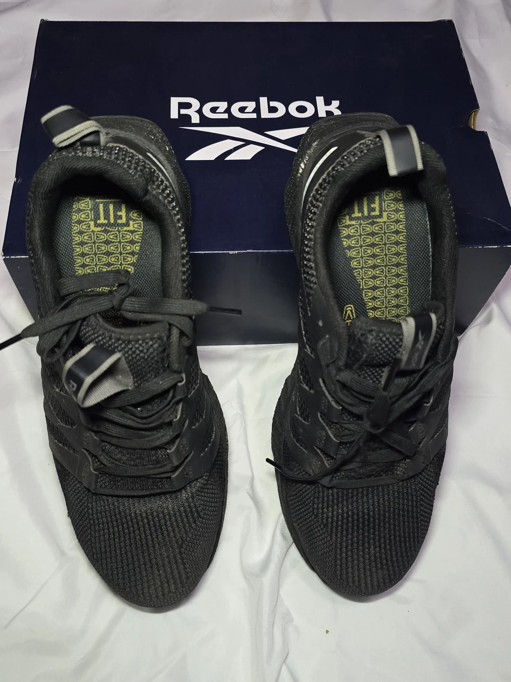 Reebok Men's Black Running Sneakers